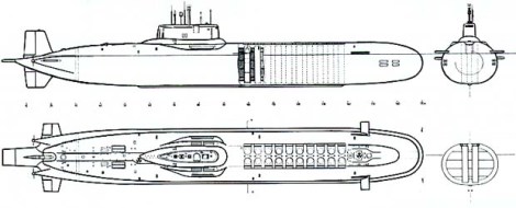 Submarino ruso clase Typhoon