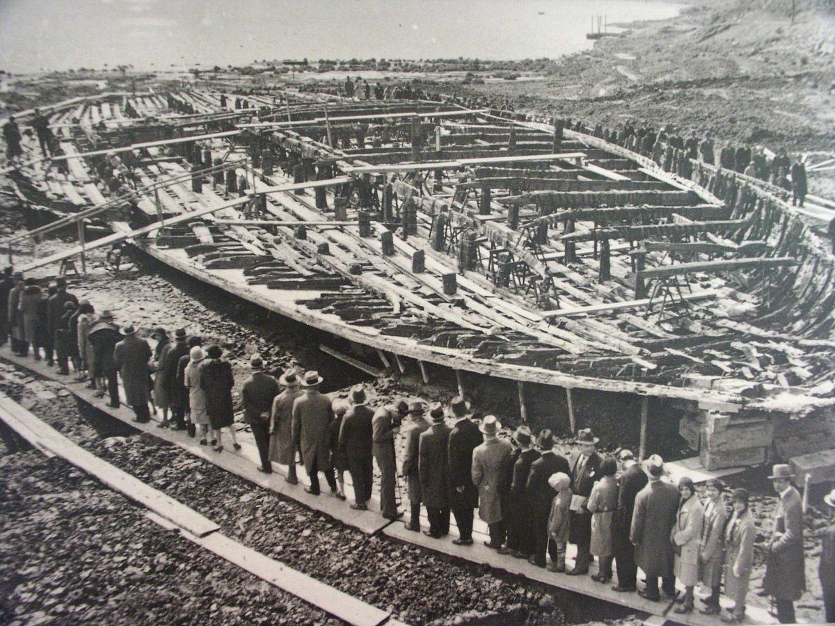 Los barcos romanos del lago Nemi