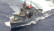 Fragata Halifax en navegación imagen extraída de http://www.jproc.ca